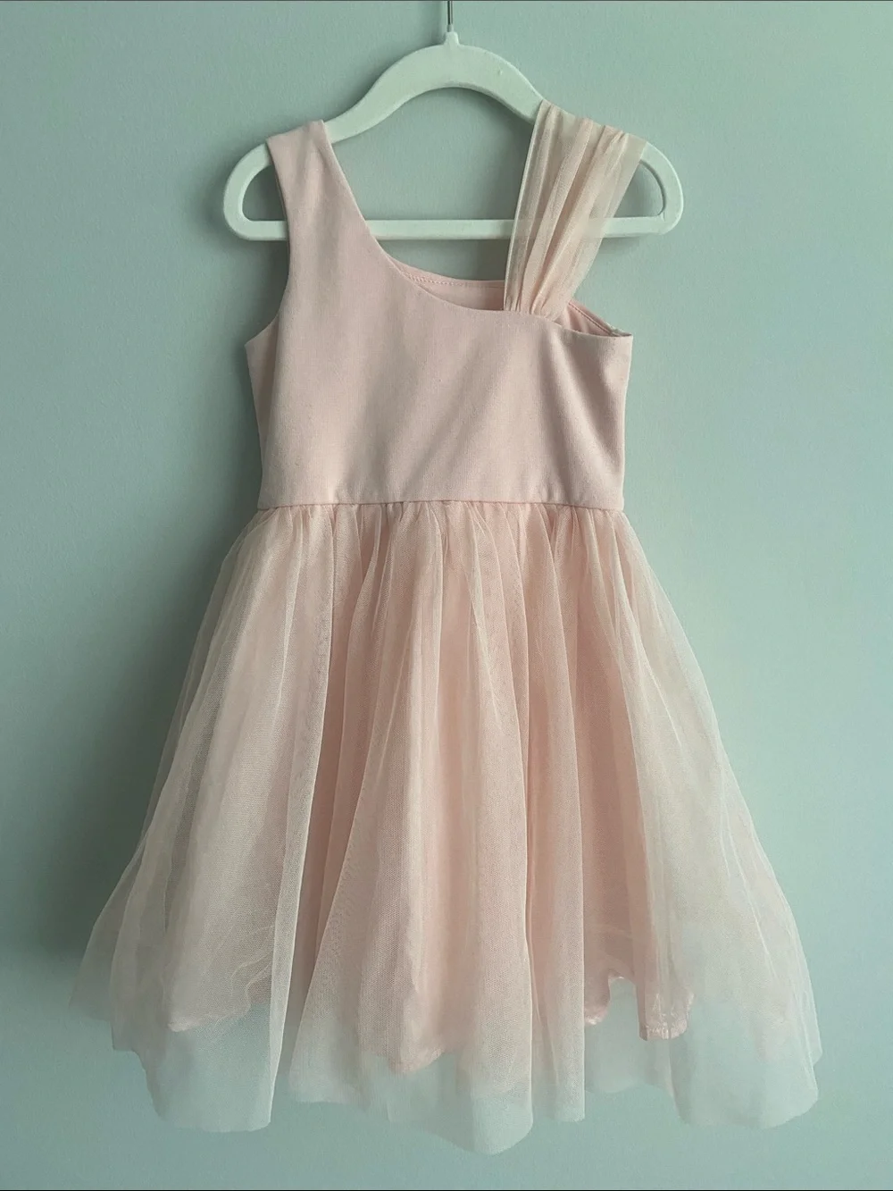 Pink Floral Tulle Party Dress Cat and Jack size 4/5 xs